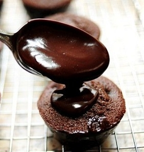 Приклад використання шоколадної глазурі