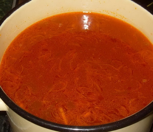Доводимо суп до кипіння