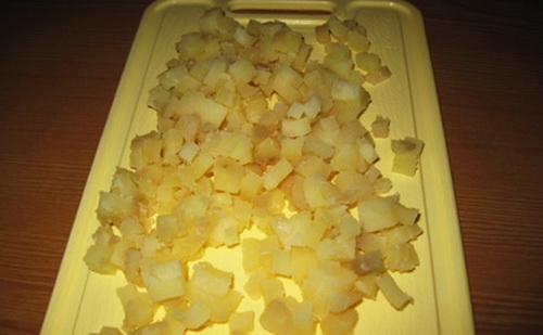 Подрібнену картоплю