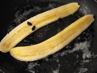 обсмажуємо банан