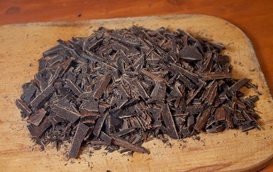 Подрібнений темний шоколад