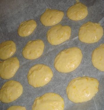 формуємо лимонне печиво