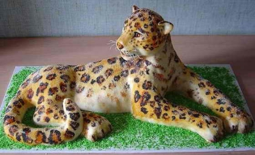 медовий торт леопард