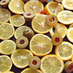 лимон з оливками