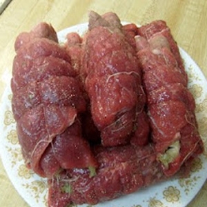 яловичина фарширована свининою