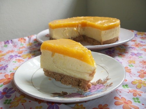 легкий тортик з манго
