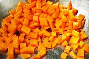 подрібнити морква
