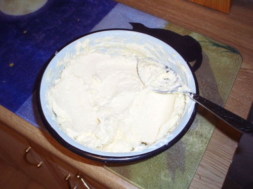 Крок 2: готуємо сирне тісто.