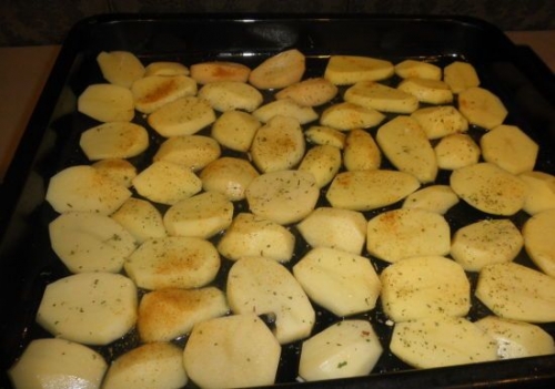 запечений картопля