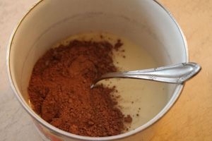 ложка какао