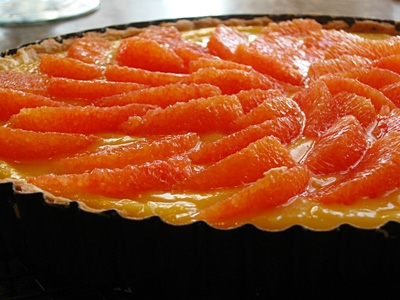 пиріг з апельсинами