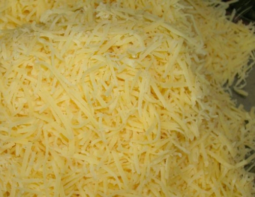 натертий сир