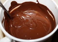 топимо шоколад у мікрохвильовці