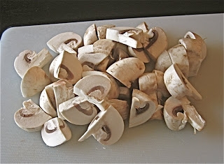 нарізані гриби