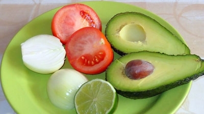 інгредієнти для курки з авокадо