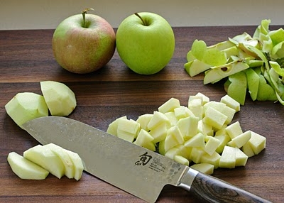 подрібнюємо яблука
