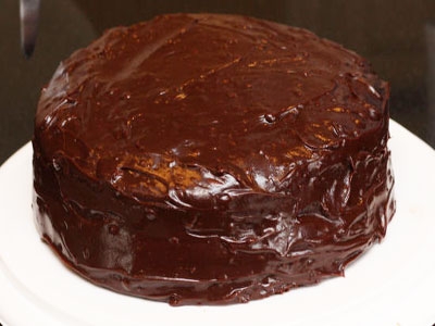 шоколадний торт з шоколадним кремом