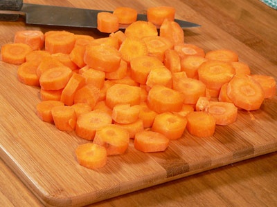 морква на дошці