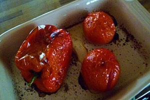 томати і перець