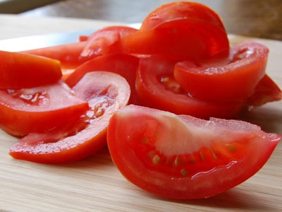 скибочки томатів