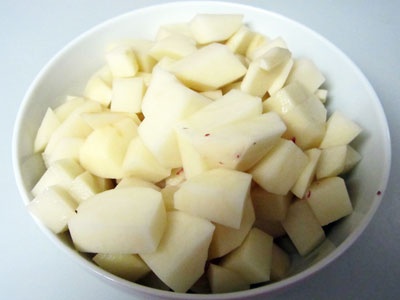 картопля в мисці