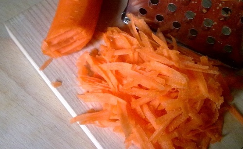 натерта морква