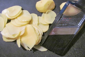 нарізка картоплі